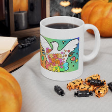 Load image into Gallery viewer, Peace Dove Ceramic Mug 11oz