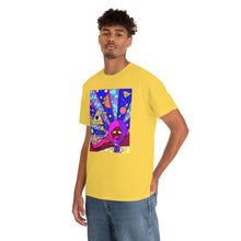Load image into Gallery viewer, Mr. Odd: Math Fu Master from Gray vs. Grey in Color single panel Unisex Heavy Cotton Tee