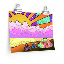 Load image into Gallery viewer, Alien Sunset Premium Matte horizontal posters