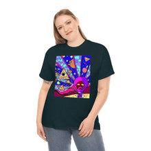 Load image into Gallery viewer, Mr. Odd: Math Fu Master from Gray vs. Grey in Color single panel Unisex Heavy Cotton Tee
