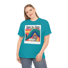 Load image into Gallery viewer, Mrs. Z'larg the Seductress from Gray vs. Grey in Color single panel Unisex Heavy Cotton Tee