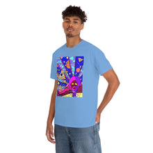 Load image into Gallery viewer, Mr. Odd: Math Fu Master from Gray vs. Grey in Color single panel Unisex Heavy Cotton Tee