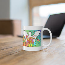 Load image into Gallery viewer, Peace Dove Ceramic Mug 11oz