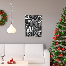 Load image into Gallery viewer, Bird in Black and White Premium Matte vertical posters