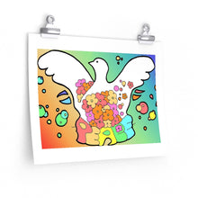 Load image into Gallery viewer, Peace Dove Premium Matte horizontal posters