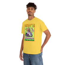 Load image into Gallery viewer, Newt's Electric Mustang from Gray vs. Grey in Color single panel Unisex Heavy Cotton Tee