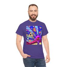Load image into Gallery viewer, Mr. Odd: Math Fu Master from Gray vs. Grey in Color single panel Unisex Heavy Cotton Tee