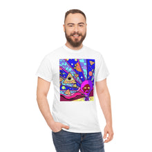 Load image into Gallery viewer, Mr. Odd: Math Fu Master from Gray vs. Grey in Color single panel Unisex Heavy Cotton Tee
