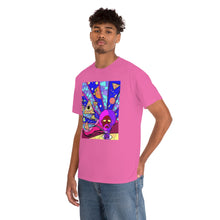 Load image into Gallery viewer, Mr. Odd: Math Fu Master from Gray vs. Grey in Color single panel Unisex Heavy Cotton Tee