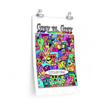 Load image into Gallery viewer, Gray Vs. Gray in Color; Enough Humans? Premium Matte vertical posters