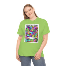 Load image into Gallery viewer, Hope There's Enough Humans to Probe from Gray vs. Grey in Color single panel Unisex Heavy Cotton Tee