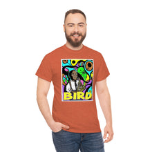 Load image into Gallery viewer, Charlie "Bird" Parker in Color from Gray vs. Grey in Color single panel Unisex Heavy Cotton Tee