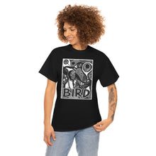 Load image into Gallery viewer, Charlie "Bird" Parker from Gray vs. Grey in Color single panel Unisex Heavy Cotton Tee