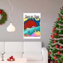 Load image into Gallery viewer, Gray Vs. Gray in Color; The Hydrocarbons Are Fine Premium Matte vertical posters