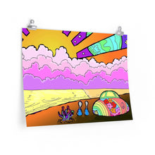 Load image into Gallery viewer, Alien Sunset Premium Matte horizontal posters
