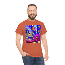 Load image into Gallery viewer, Mr. Odd: Math Fu Master from Gray vs. Grey in Color single panel Unisex Heavy Cotton Tee