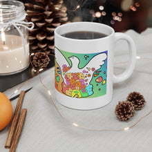Load image into Gallery viewer, Peace Dove Ceramic Mug 11oz