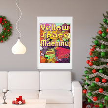 Load image into Gallery viewer, Yellow Space Machine Premium Matte vertical posters