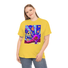 Load image into Gallery viewer, Mr. Odd: Math Fu Master from Gray vs. Grey in Color single panel Unisex Heavy Cotton Tee