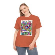 Load image into Gallery viewer, Hope There's Enough Humans to Probe from Gray vs. Grey in Color single panel Unisex Heavy Cotton Tee