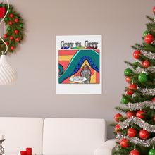 Load image into Gallery viewer, Gray Vs. Gray in Color; Mrs. Zlarg Premium Matte vertical posters