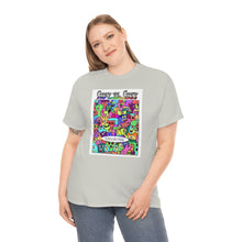 Load image into Gallery viewer, Hope There's Enough Humans to Probe from Gray vs. Grey in Color single panel Unisex Heavy Cotton Tee