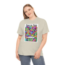 Load image into Gallery viewer, Hope There's Enough Humans to Probe from Gray vs. Grey in Color single panel Unisex Heavy Cotton Tee