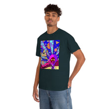 Load image into Gallery viewer, Mr. Odd: Math Fu Master from Gray vs. Grey in Color single panel Unisex Heavy Cotton Tee