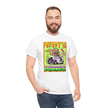 Load image into Gallery viewer, Newt's Electric Mustang from Gray vs. Grey in Color single panel Unisex Heavy Cotton Tee