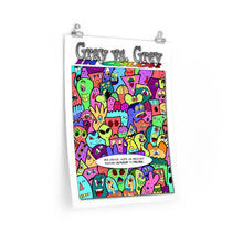 Load image into Gallery viewer, Gray Vs. Gray in Color; Enough Humans? Premium Matte vertical posters