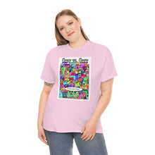 Load image into Gallery viewer, Hope There's Enough Humans to Probe from Gray vs. Grey in Color single panel Unisex Heavy Cotton Tee