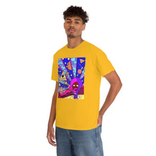 Load image into Gallery viewer, Mr. Odd: Math Fu Master from Gray vs. Grey in Color single panel Unisex Heavy Cotton Tee