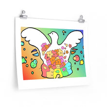 Load image into Gallery viewer, Peace Dove Premium Matte horizontal posters