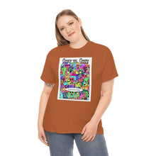 Load image into Gallery viewer, Hope There's Enough Humans to Probe from Gray vs. Grey in Color single panel Unisex Heavy Cotton Tee