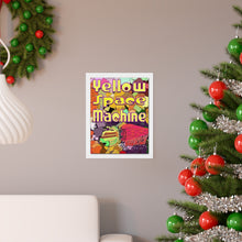 Load image into Gallery viewer, Yellow Space Machine Premium Matte vertical posters