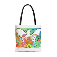 Load image into Gallery viewer, Peace Dove AOP Tote Bag