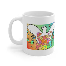 Load image into Gallery viewer, Peace Dove Ceramic Mug 11oz
