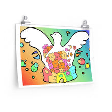 Load image into Gallery viewer, Peace Dove Premium Matte horizontal posters