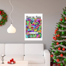 Load image into Gallery viewer, Gray Vs. Gray in Color; Enough Humans? Premium Matte vertical posters