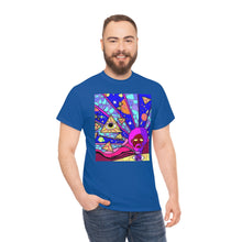 Load image into Gallery viewer, Mr. Odd: Math Fu Master from Gray vs. Grey in Color single panel Unisex Heavy Cotton Tee