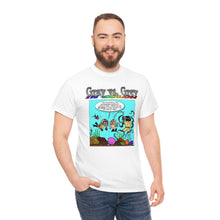 Load image into Gallery viewer, Octopus in Disguise from Gray vs. Grey in Color single panel Unisex Heavy Cotton Tee