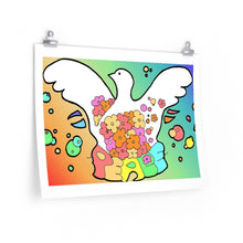 Load image into Gallery viewer, Peace Dove Premium Matte horizontal posters
