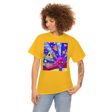 Load image into Gallery viewer, Mr. Odd: Math Fu Master from Gray vs. Grey in Color single panel Unisex Heavy Cotton Tee