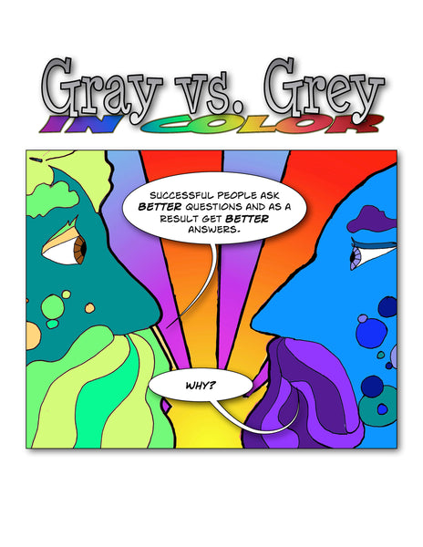 Gray vs. Grey in Color  - Peter and Max on Better Q&A
