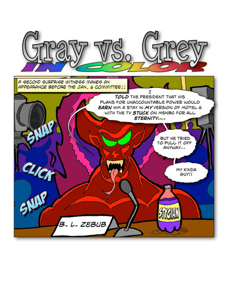 Gray vs. Grey in Color has uncovered a second Jan 6 committee surprise witness