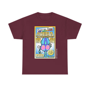 Moebius Book Covers w Website Unisex Heavy Cotton Tee