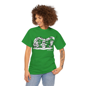 Jazz Combo Combo w Website Unisex Heavy Cotton Tee