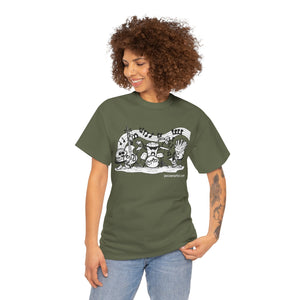 Jazz Combo Combo w Website Unisex Heavy Cotton Tee