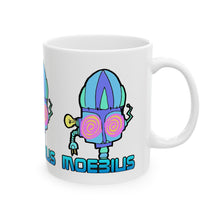 Load image into Gallery viewer, Moebius the Comic Strip Bot Ceramic Mug 11oz