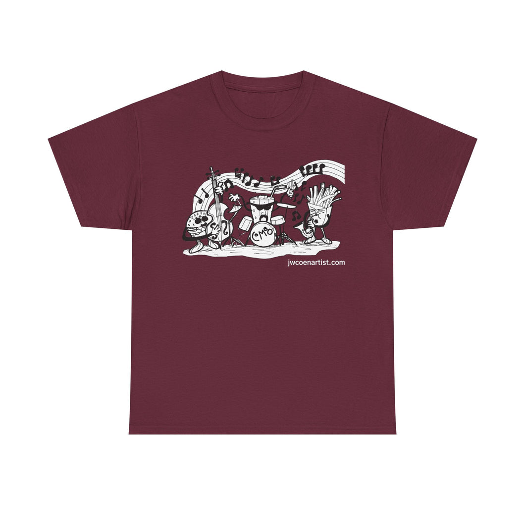 Jazz Combo Combo w Website Unisex Heavy Cotton Tee